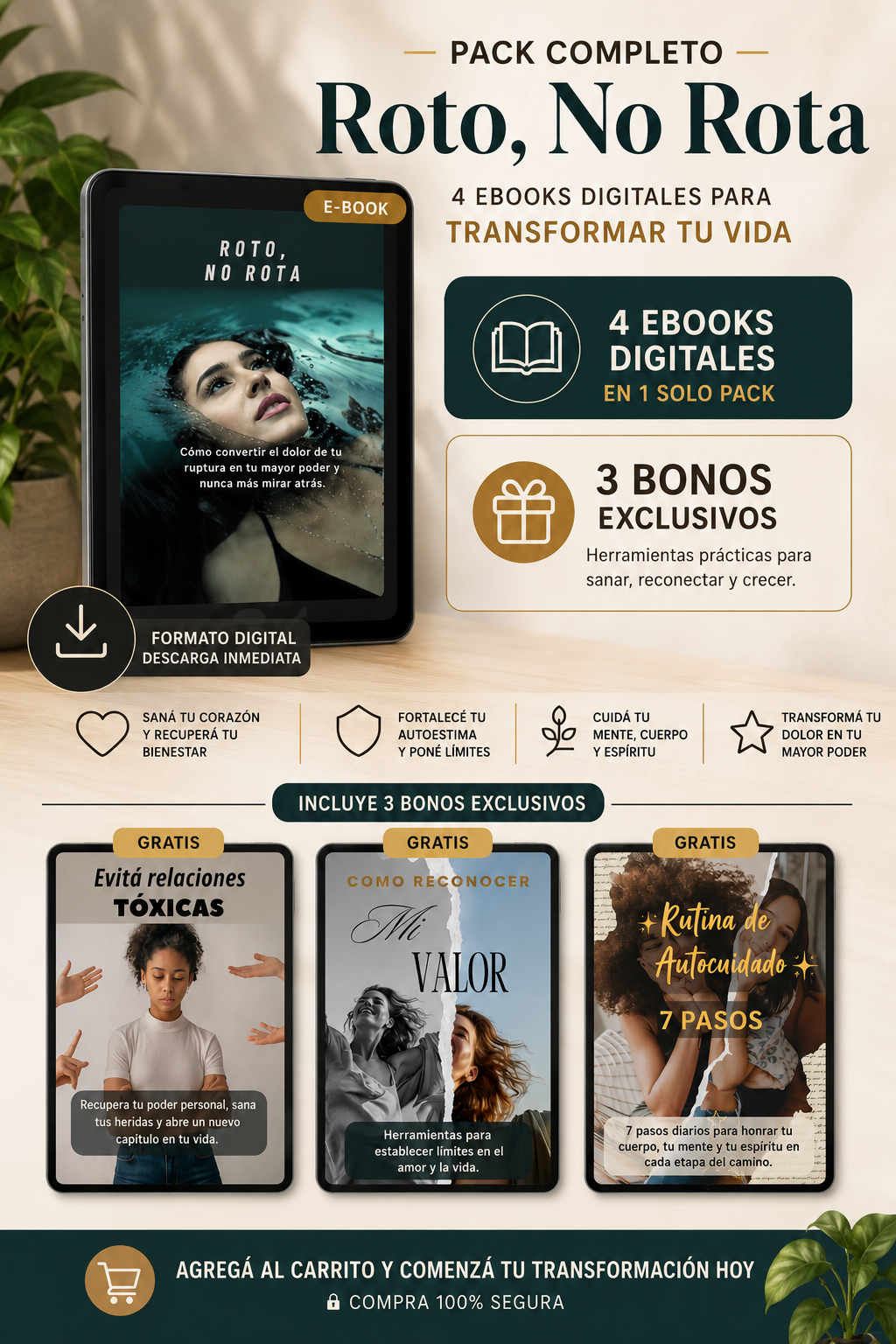 La Guía Definitiva para Volver a Empezar + 3 Bonus de regalo